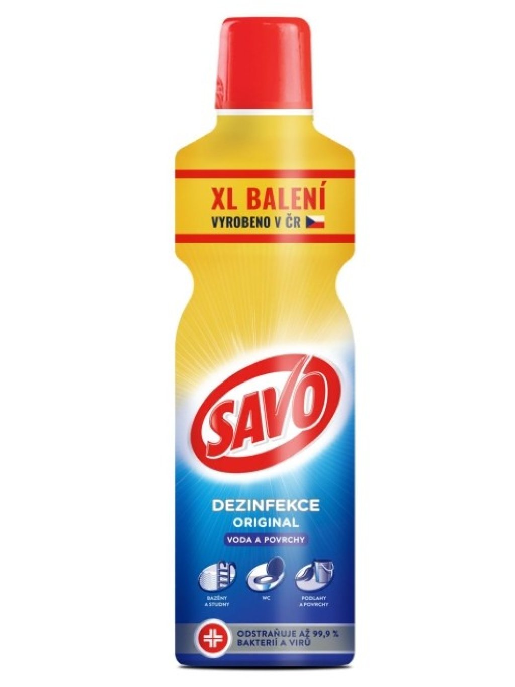 SAVO Original tekutý dezinfekční prostředek 1,2 l
