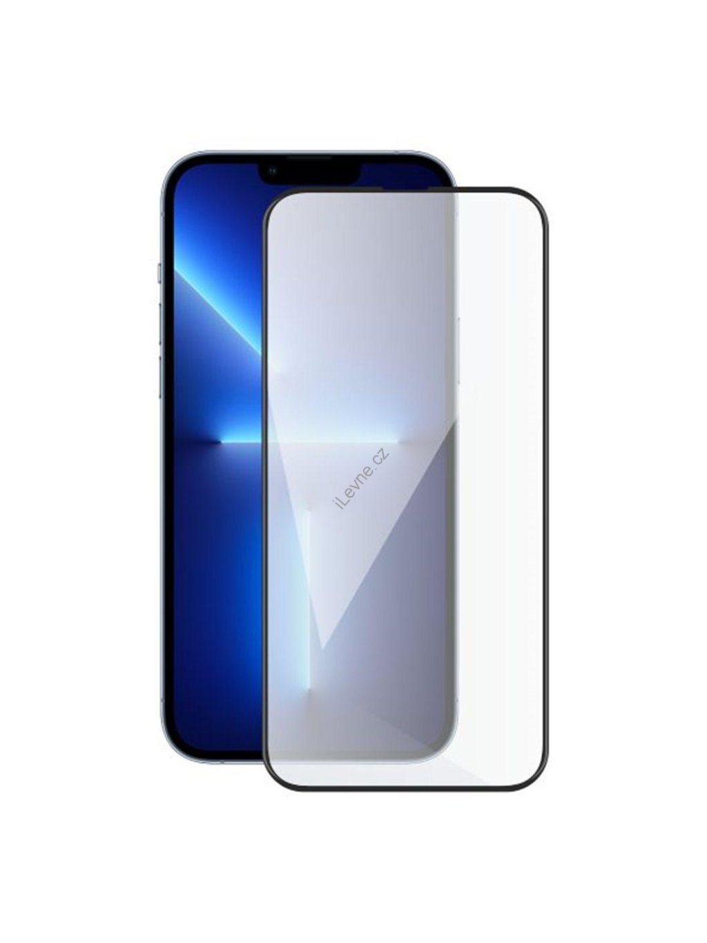 Screenshield APPLE iPhone 14 Plus (full COVER black) Tempered Glass Protection