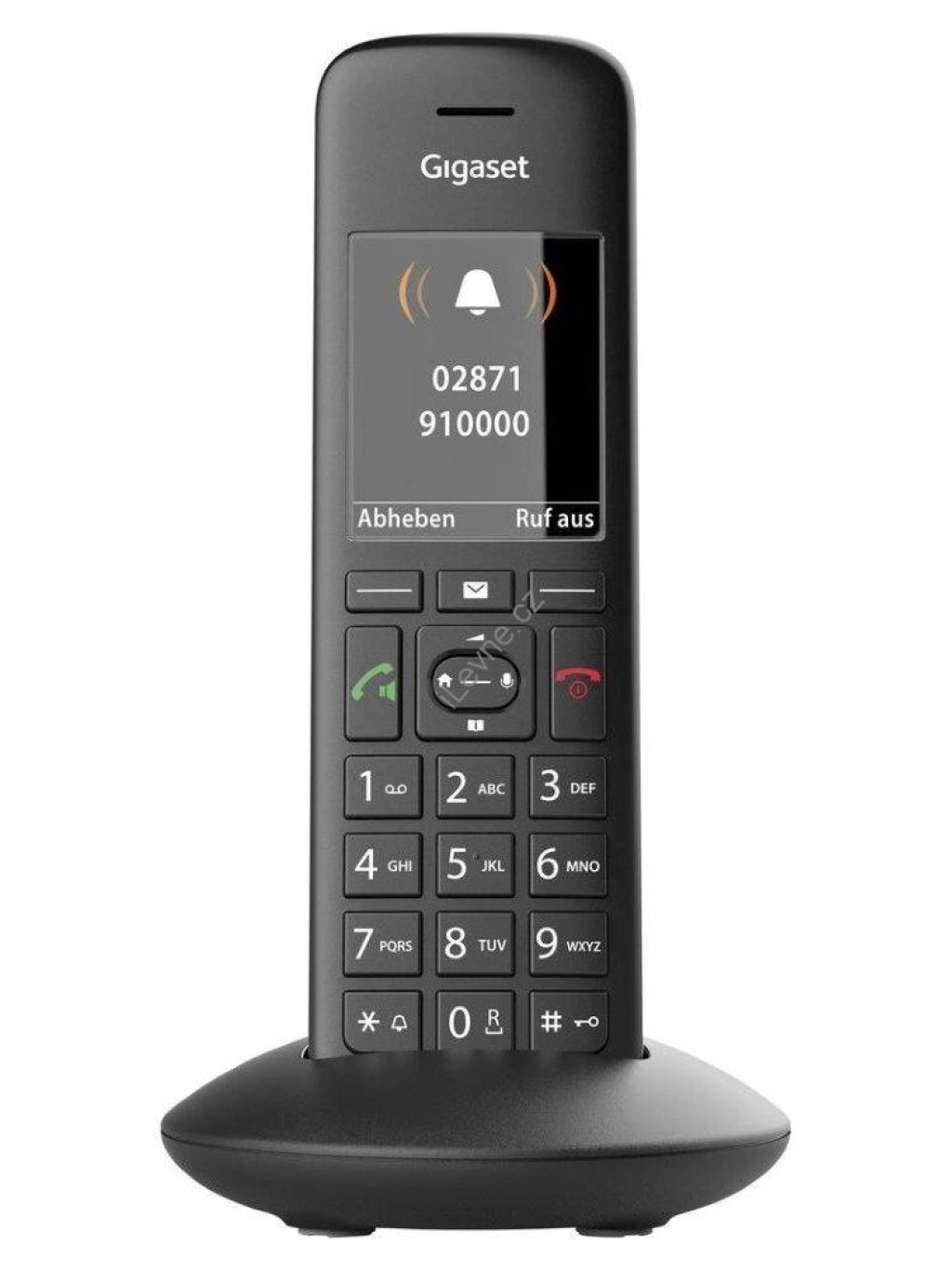 SIEMENS GIGASET C570HX - univerzální přídavné sluchátko včetně nabíječky, použití i k DECT/GAP ostatních značek, černá