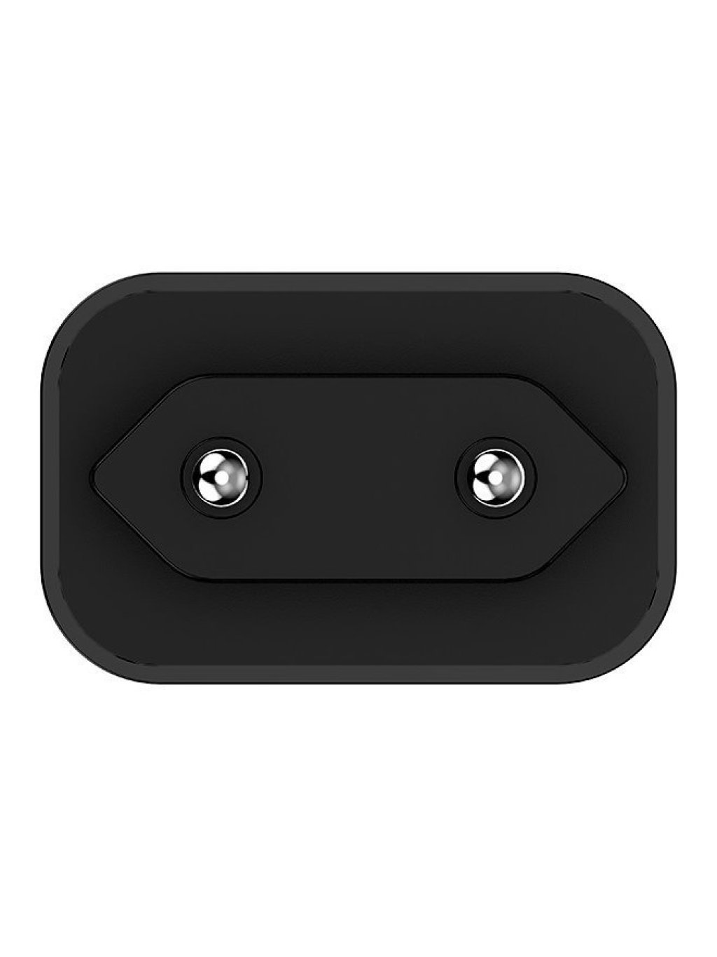 síťová nabíječka, 1x USB a 1x USB-C, 20W, 100V-240V, Černá