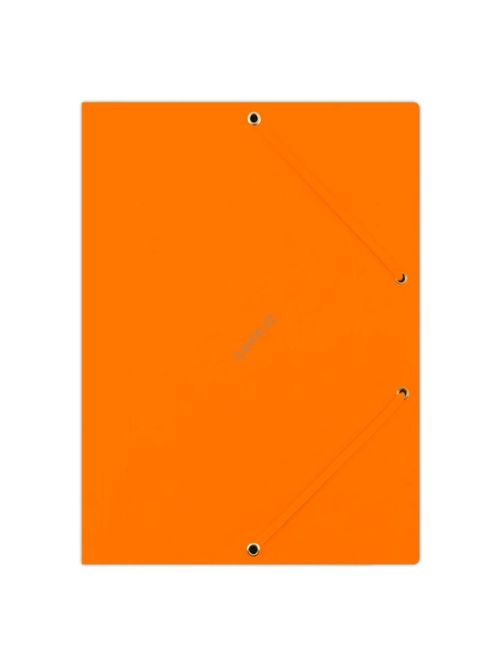 spisové desky s gumičkou, A4, prešpán 390 g/m², oranžové