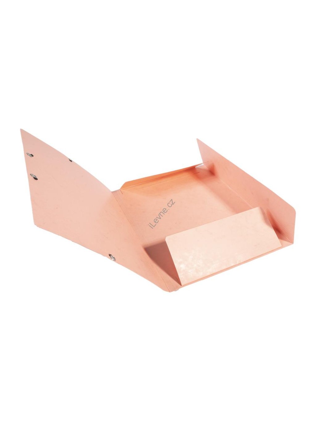 spisové desky s gumičkou Pastel, A4 maxi, prešpán, 400 g/m2, korálové