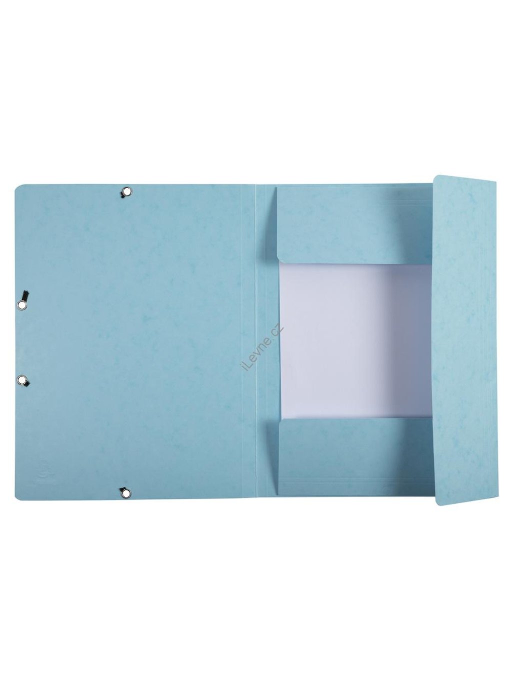 spisové desky s gumičkou Pastel, A4 maxi, prešpán, 400 g/m2, modré