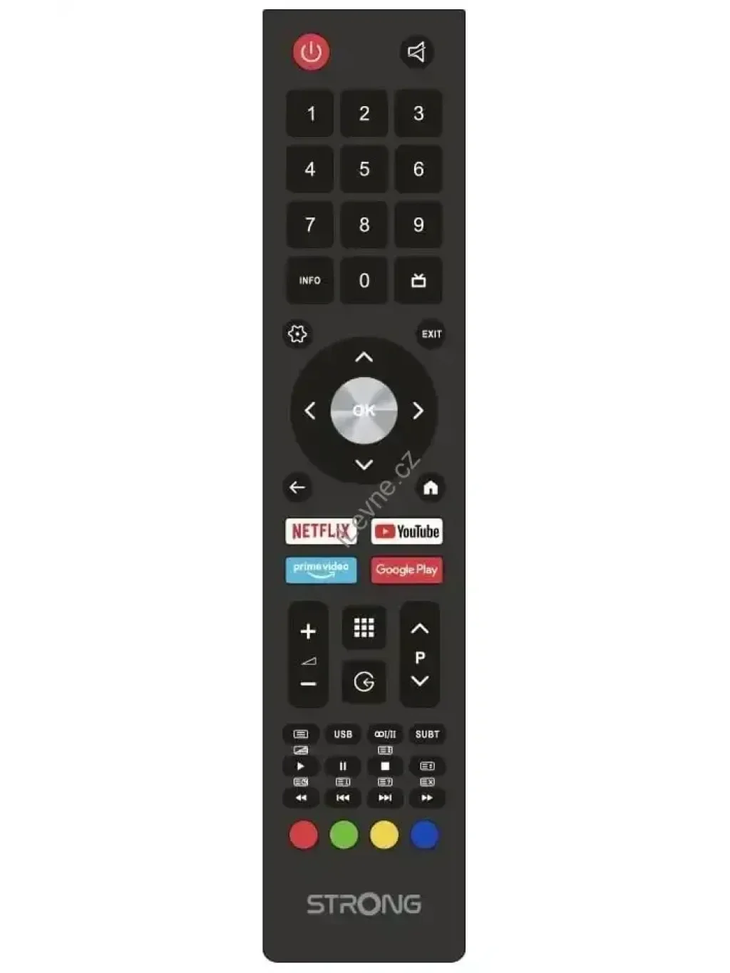 STRONG SMART LED TV 32"/ SRT32HD5553/ HDR/ 1366x768/ DVB-T2/C/S2/ H.265/HEVC/ 2x HDMI/ USB/ Wi-Fi/ LAN/ G/ ANDROID 11