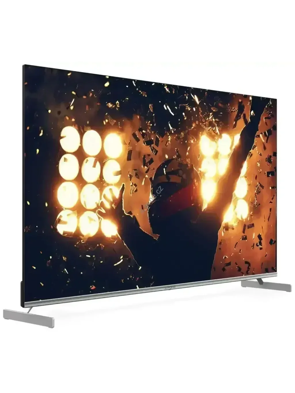 STRONG SMART QLED TV 55"/ SRT55UF8733/ UHD/ 3840x2160/ DVB-T2/C/S2/ H.265/HEVC/ 3xHDMI/ 2xUSB/ Wi-Fi/ LAN/ G/ ANDROID 11