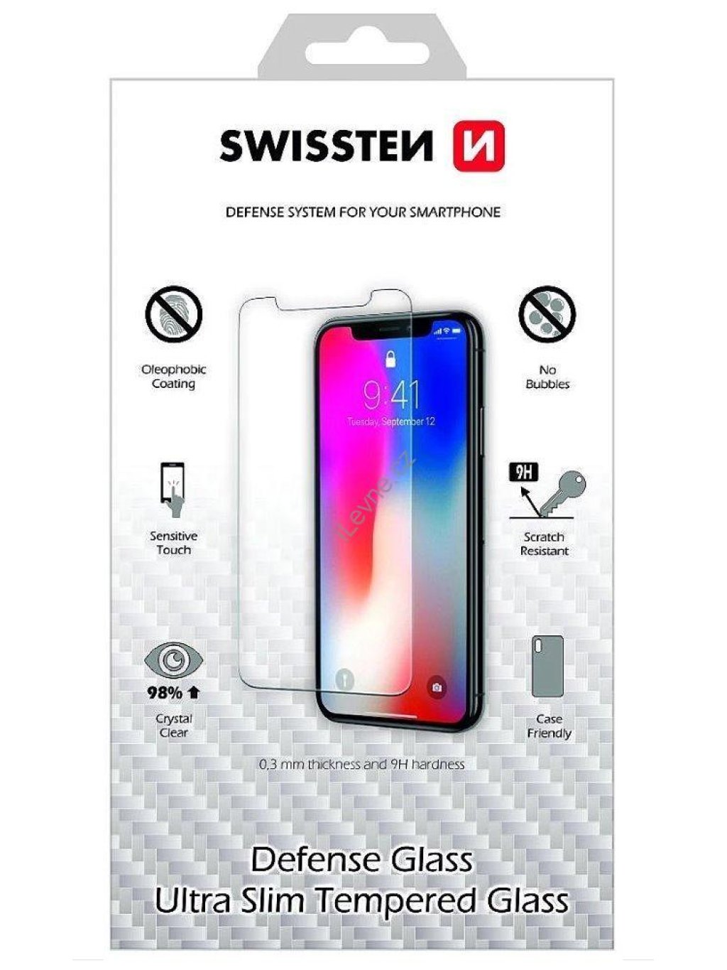 Swissten ochranné temperované sklo Apple iPhone SE 2020 re 2,5D