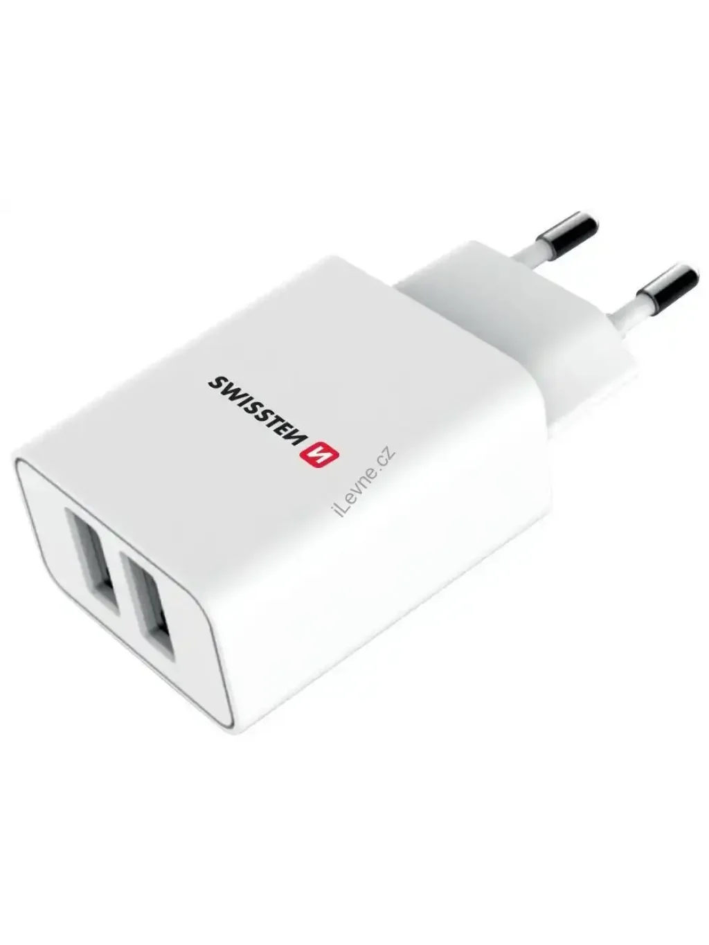 Swissten Síťový Adaptér Smart Ic 2X Usb 2,1A Power Bílý