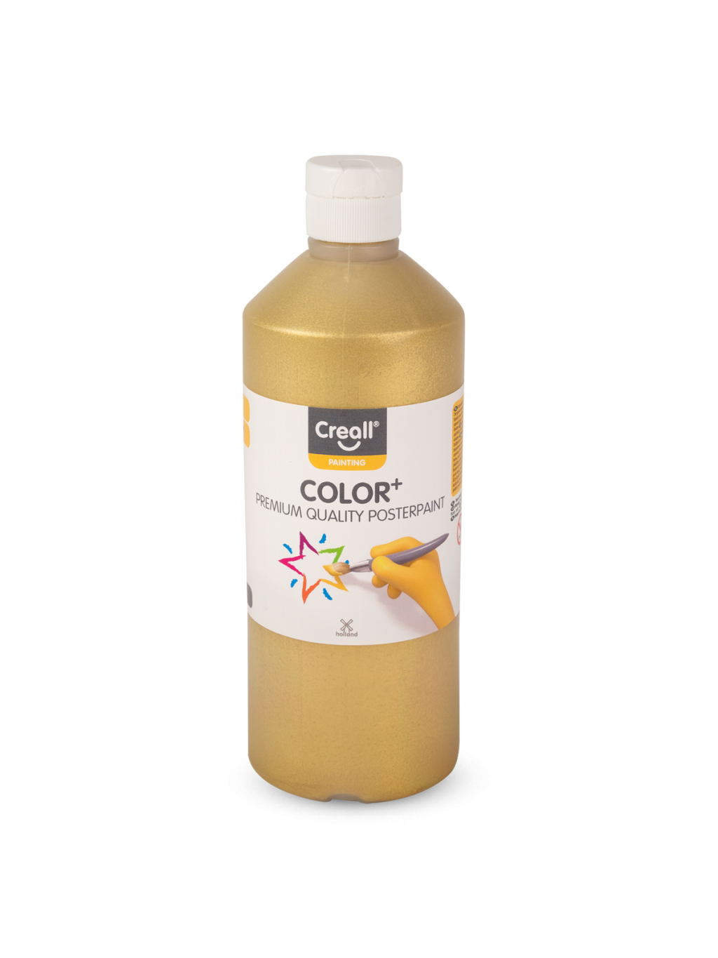 temperová barva CREALLCOLOR, 500 ml, zlatá