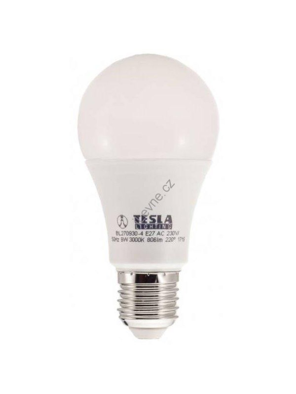 TESLA LED žárovka BULB/ E27/ 9W/ 230V/ 806lm/ 3000K/ teplá bílá