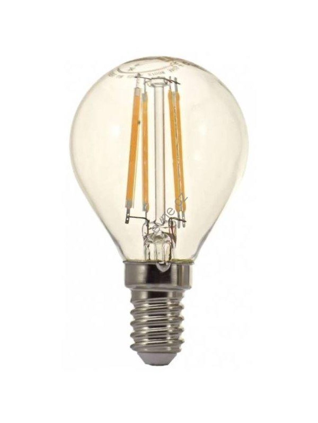 TESLA LED žárovka CRYSTAL RETRO mini BULB/ E14/ 4W/ 230V/ 470lm/ 2700K/ teplá bílá/ čirá