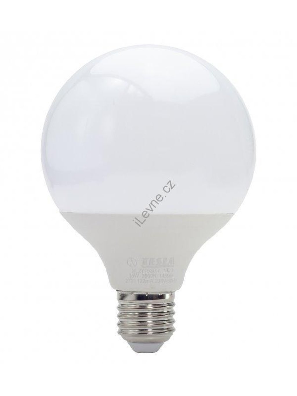 TESLA LED žárovka GLOBE/ E27/ 15W/ 230V/ 1450lm/ 3000K/ teplá bílá