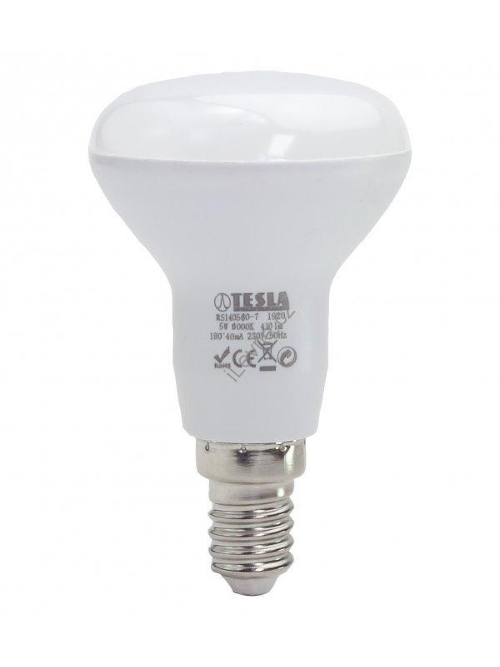 TESLA LED žárovka Reflektor R50/ E14/ 5W/ 230V/ 410lm/ 6000K/ studená bílá