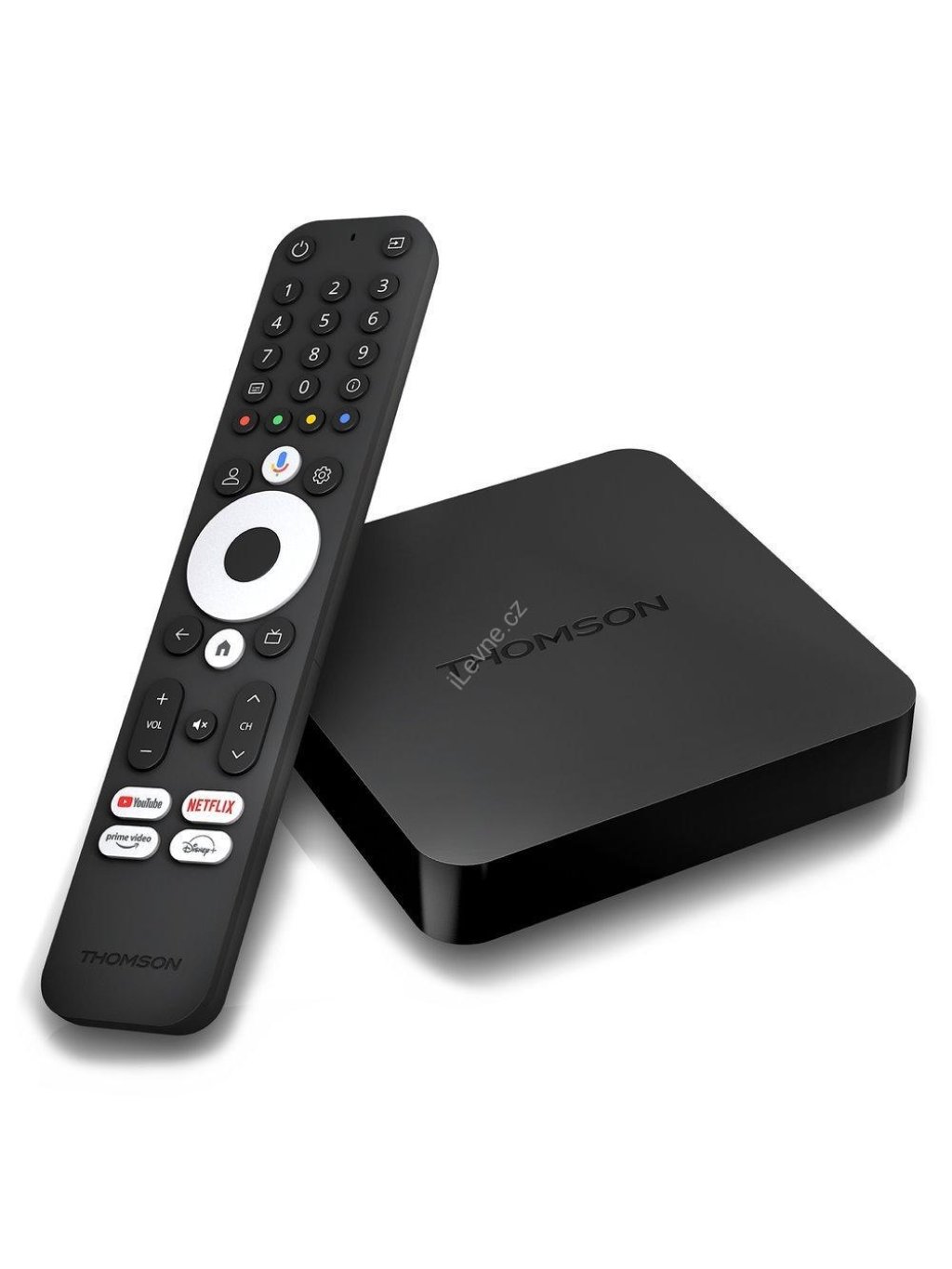 THOMSON android box 240G/ 4K Ultra HD/ H.265/HEVC/ HDR10/ NETFLIX/ HBO/ Disney+/ HDMI/ USB/ LAN/ Wi-Fi/ BT/ Android TV12