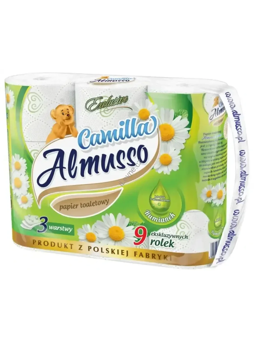 Toaletní papír Almusso Camilla 3-vrstvý