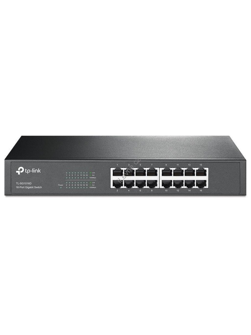 TP-Link TL-SG1016D/ switch 16x 10/100/1000Mbps/ desktop/ rack-mount