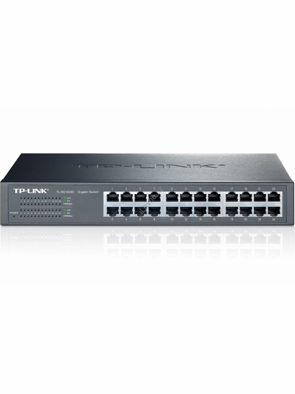 TP-Link TL-SG1024D / switch 24x 10/100/1000Mbps/ desktop/ 13 " kov