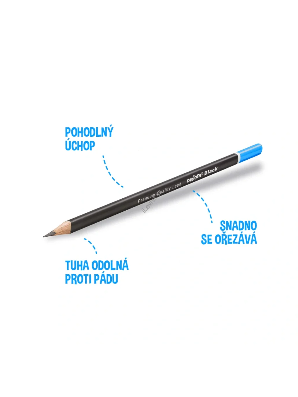 trojhranná tužka Black, 3/H