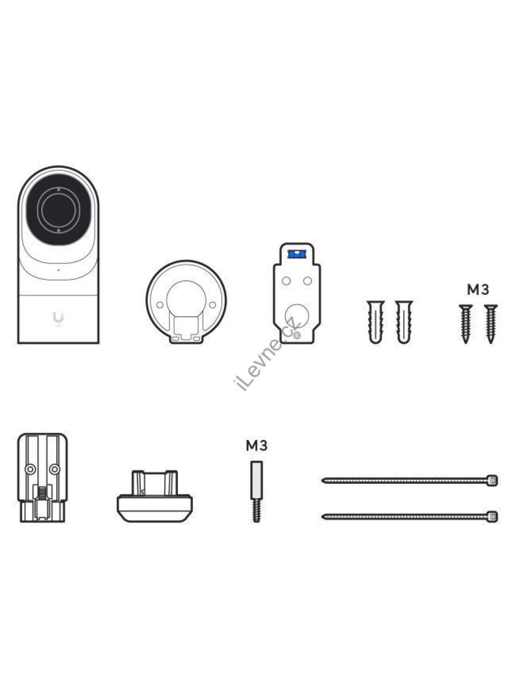 Ubiquiti G5 Flex - kamera, 4Mpx rozlišení, 30 fps, IR LED, IPX4, PoE (bez PoE injektoru)