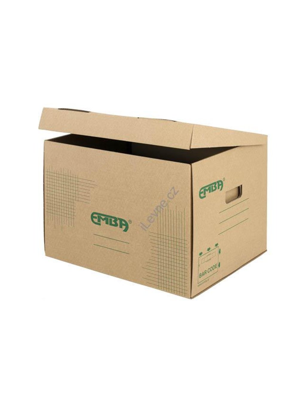 Úložný box UB1 zelený tisk