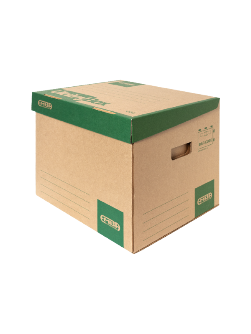 Úložný box UB2 zelený tisk