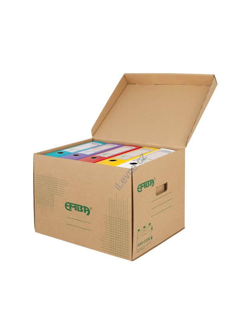 Úložný box UB3 zelený tisk