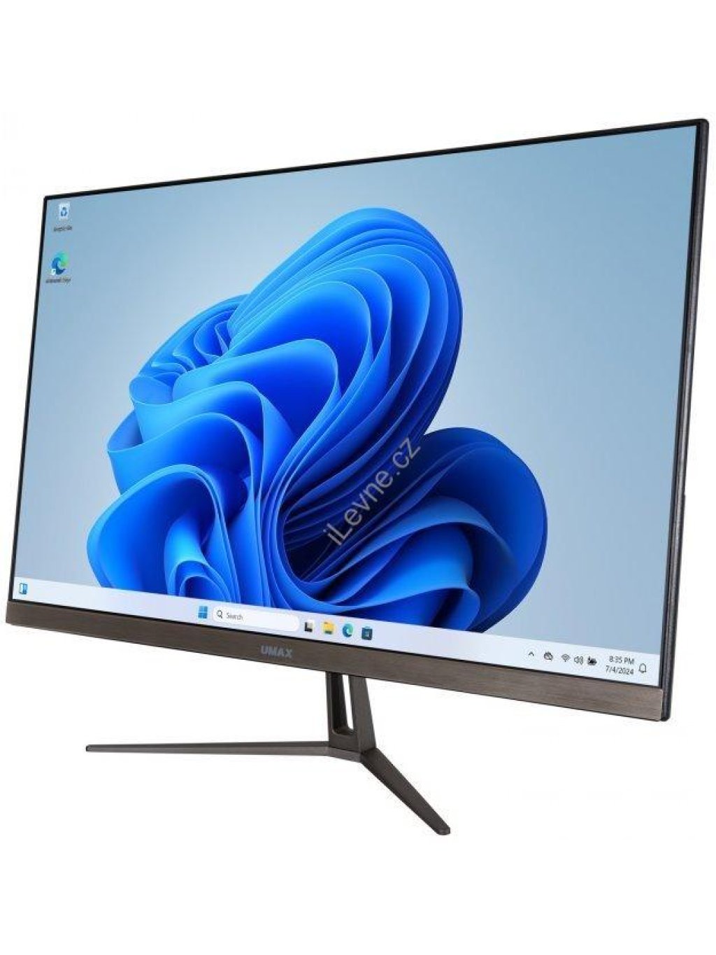 UMAX All-in-One U-One 27AN Pro/ 27" IPS/ 1920x1080/ N100/ 8GB/ 256GB SSD/ HDMI/ 3x USB 3.2/ 2x USB 2.0/ W11 Pro/ černý