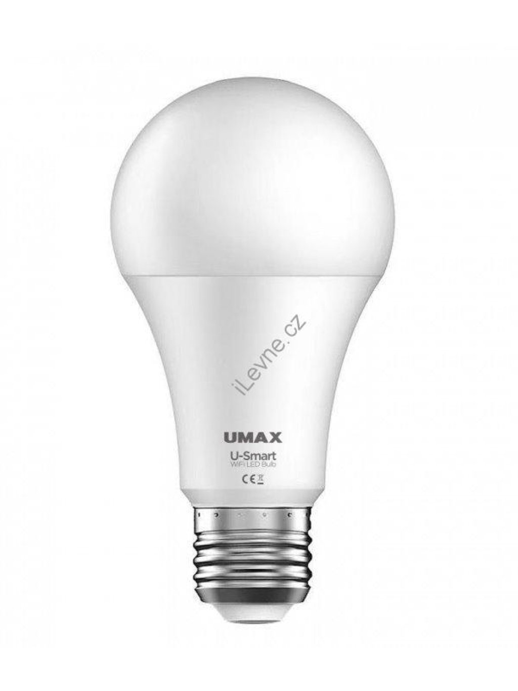 UMAX chytrá LED žárovka U-Smart Wifi Bulb/ Wi-Fi/ E27/ 8W/ 110-250V/ čeština/ RGB/ stmívatelná
