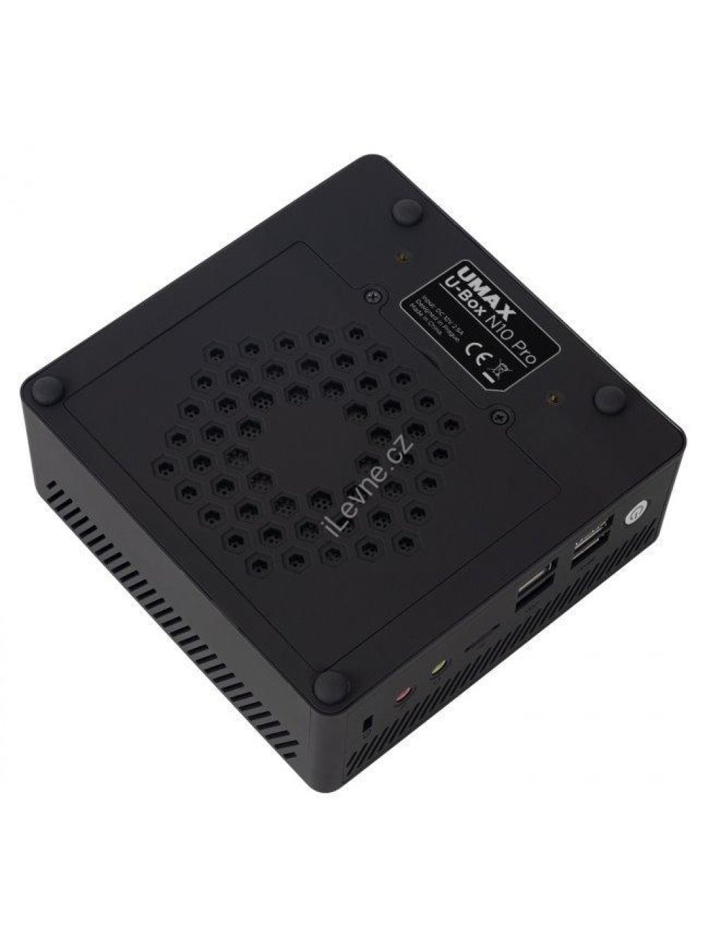 UMAX Mini PC U-Box N10 Pro/ N100/ 8GB/ 256GB SSD/ HDMI/ VGA/ DP/ 4x USB 3.0/ BT/ Wi-Fi/ 2x LAN/ W11 Pro