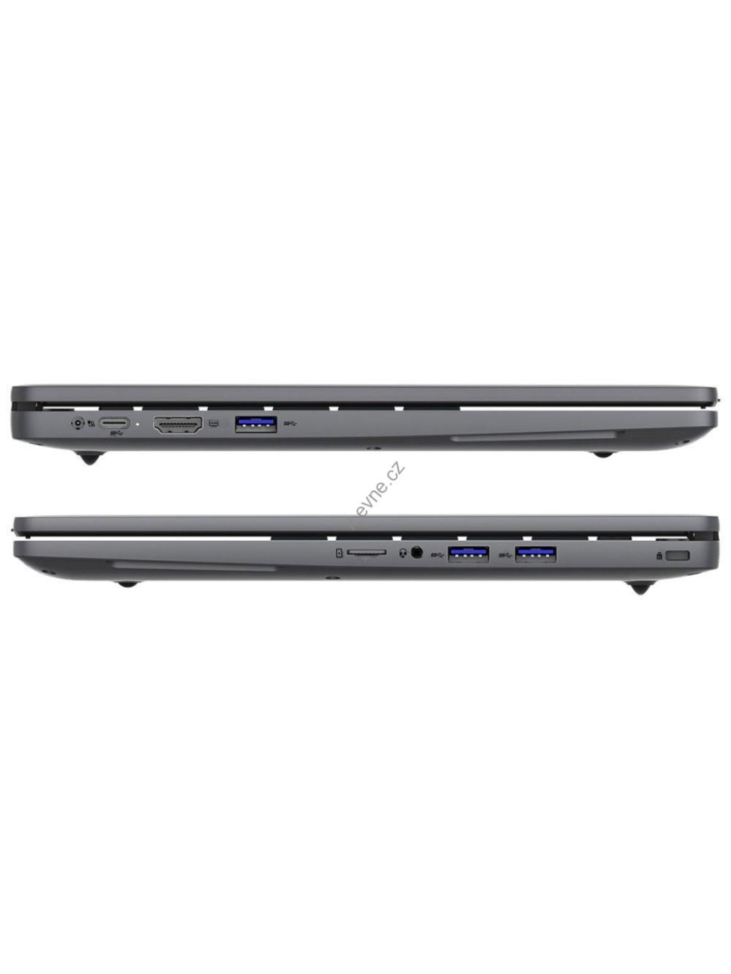 UMAX notebook VisionBook 14WN Plus/ 14,1" IPS/ 1920x1080/ N100/ 8GB/ 256GB SSD/ HDMI/ USB-C/ 3x USB 3.0/ W11 Pro/ šedý