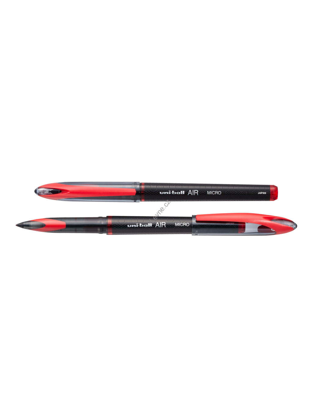 UNI AIR Mikro inkoustový roller UBA-188, 0,5 mm, červený