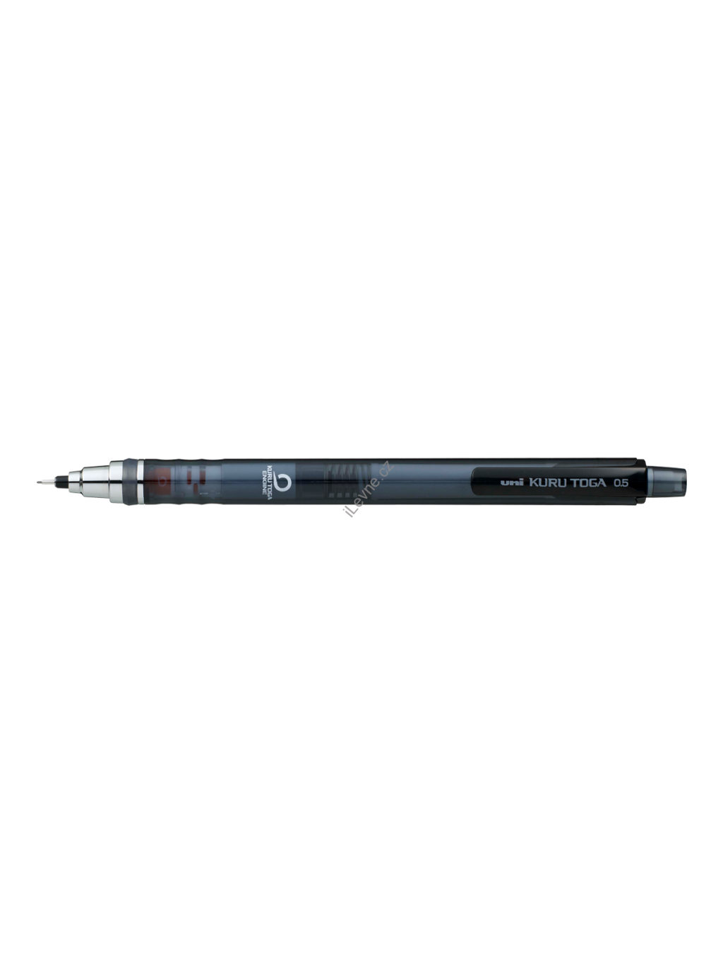 UNI KURU TOGA mikrotužka M5-450T, 0,5 mm, šedá