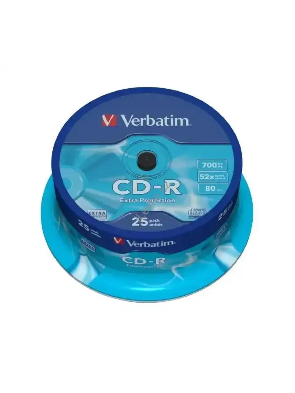 VERBATIM CD-R 80 52x EXTRA spindl 25ks