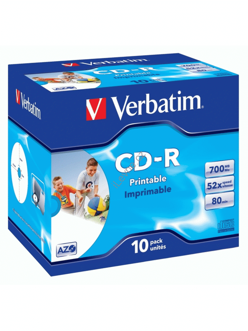 VERBATIM CD-R 80 52x PRINT. box 10ks