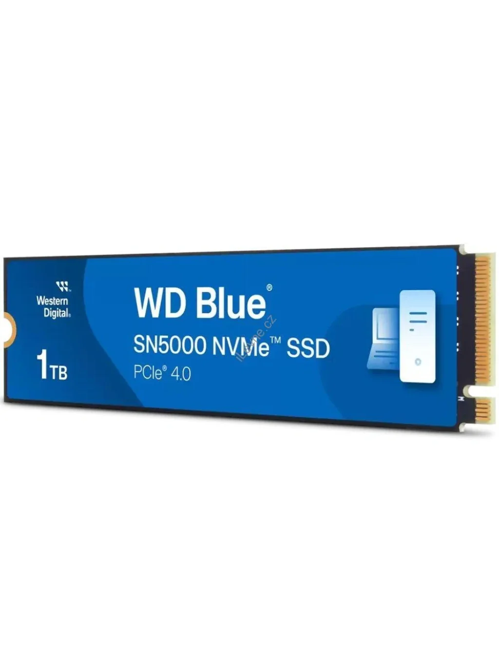 WD Blue SN5000 1TB / WDS100T4B0E / NVMe M.2 PCIe Gen4 / Interní / M.2 2280