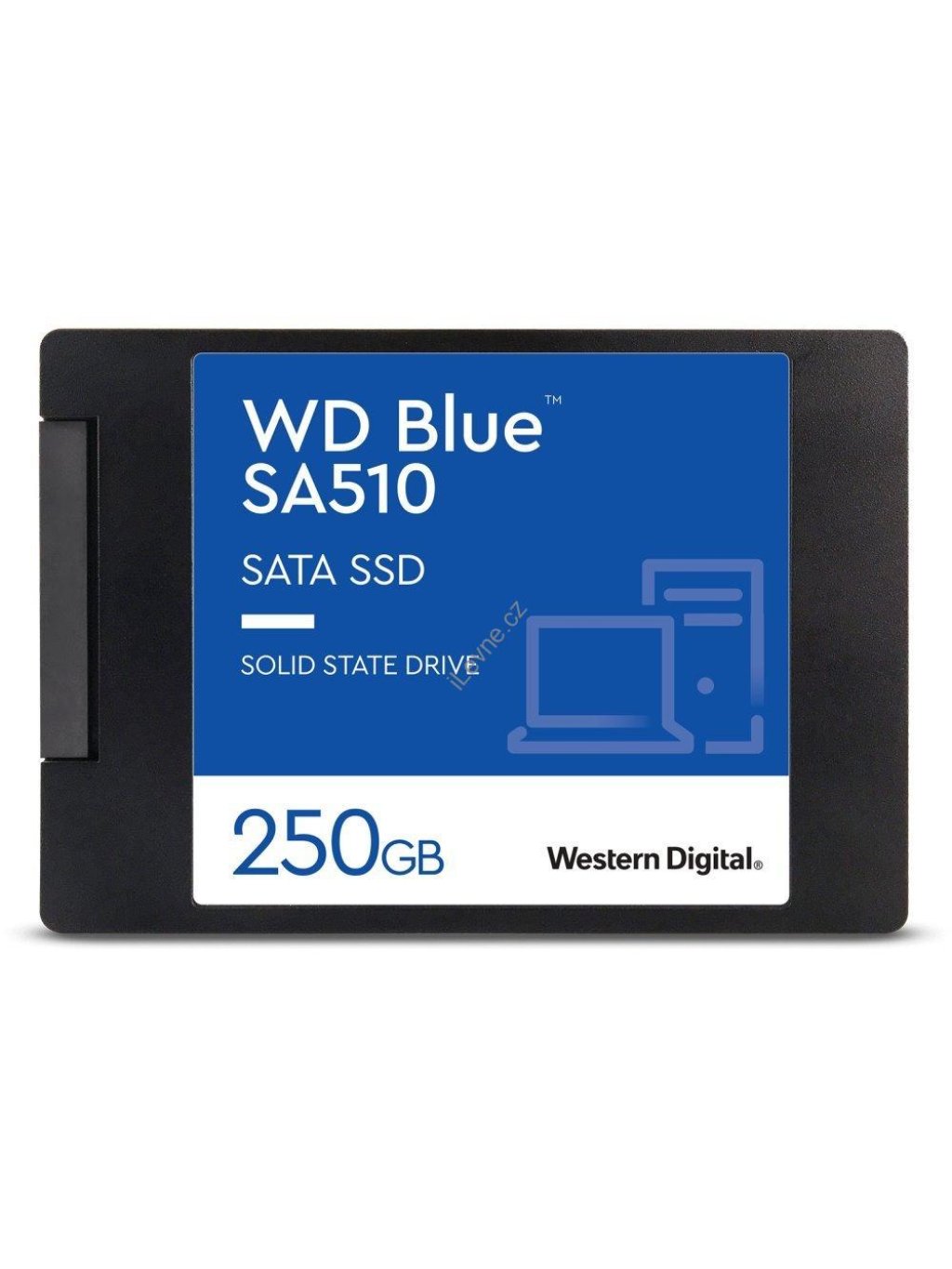 WD SSD BLUE SA510 250GB / WDS250G3B0A / SATA III / Interní 2,5" / 7mm