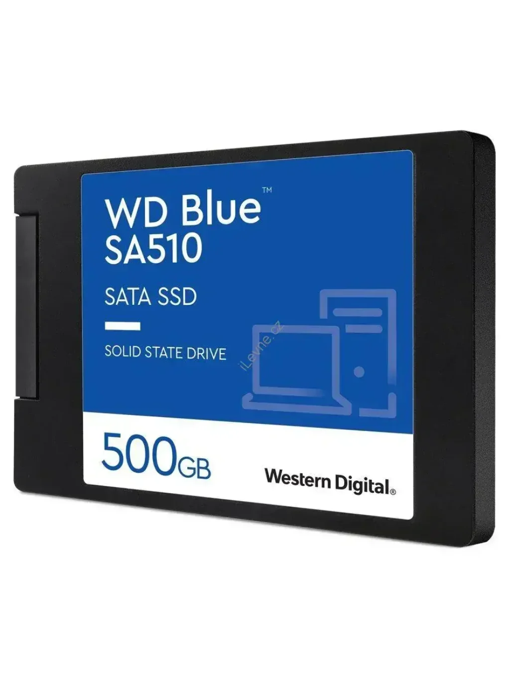 WD SSD BLUE SA510 500GB / WDS500G3B0A / SATA III / Interní 2,5" / 7mm