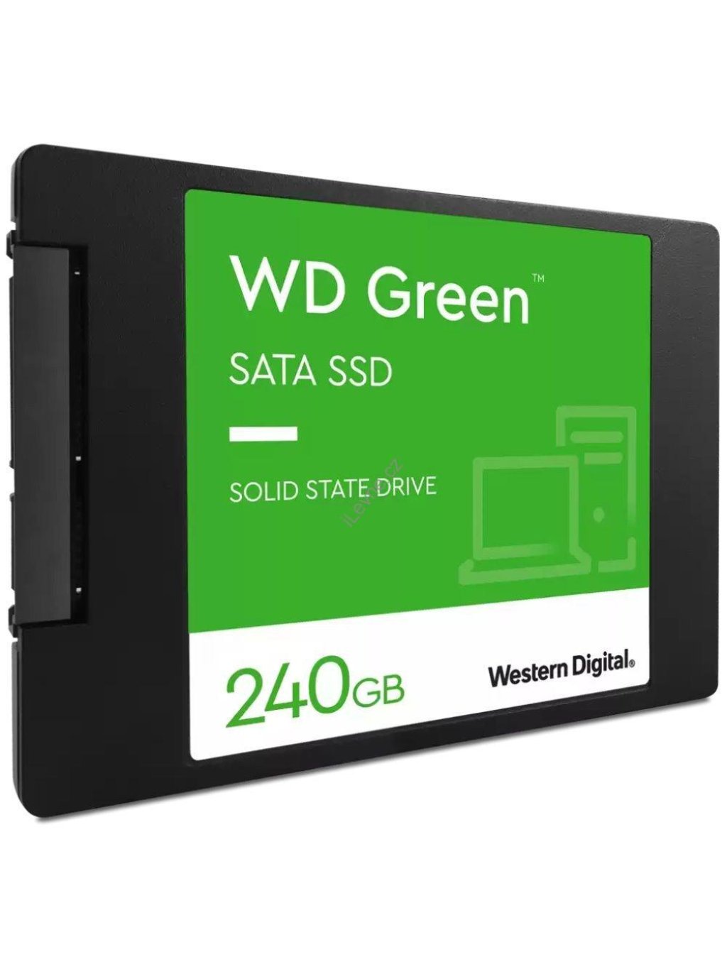 WD SSD GREEN 240GB / WDS240G3G0A / SATA III / Interní 2,5" / 7mm