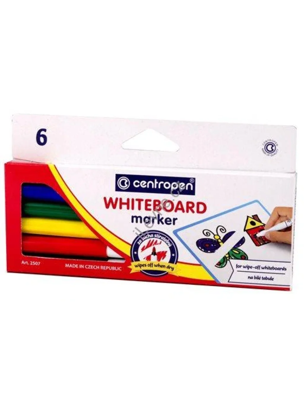 Whiteboard Marker 2507 sada 6 barev
