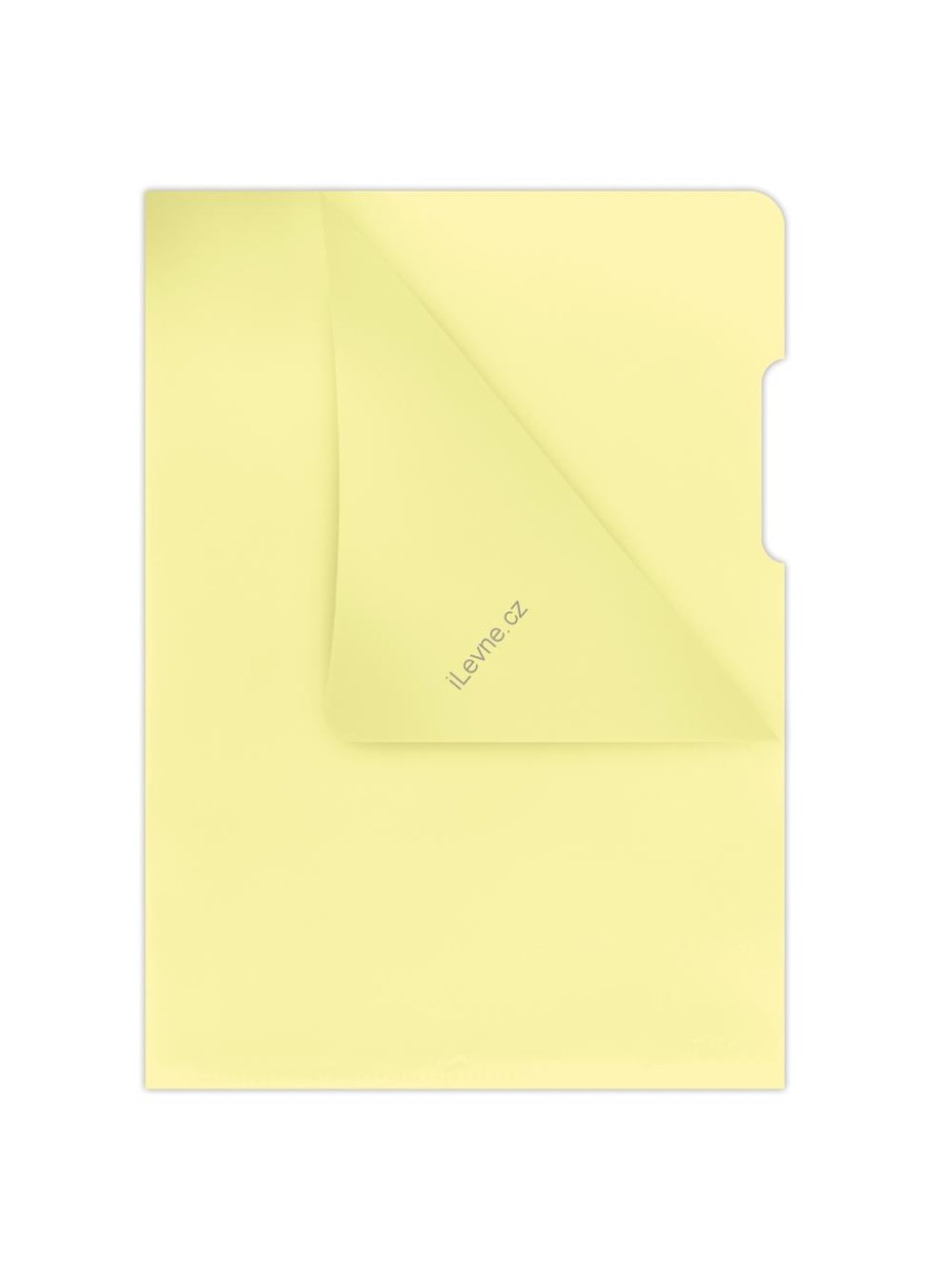 zakládací obal, matný A4, L PP, 120 µm, žlutý