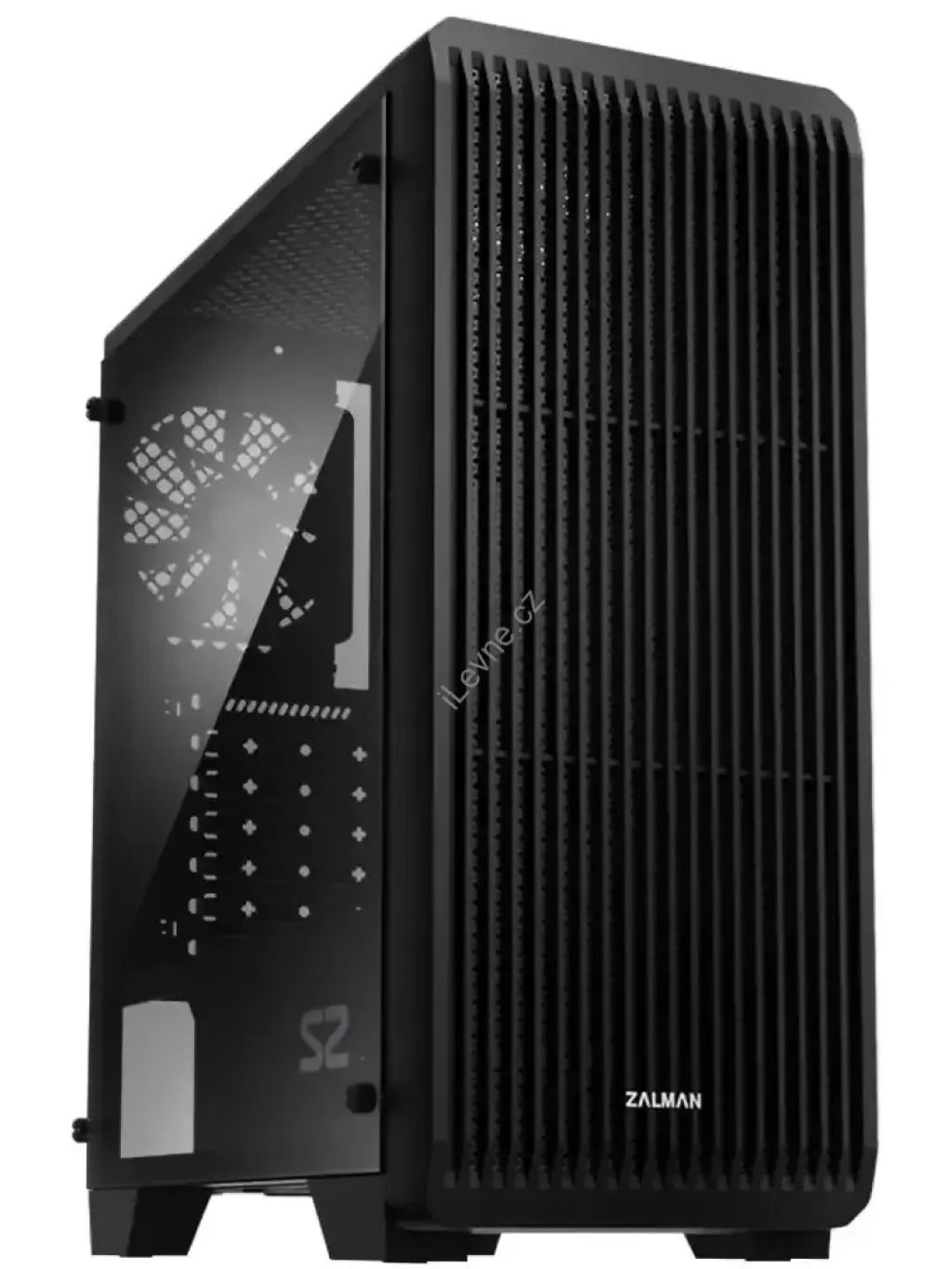 Zalman skříň S2 / Middle tower / ATX / USB 3.0 / USB 2.0 / průhledná bočnice