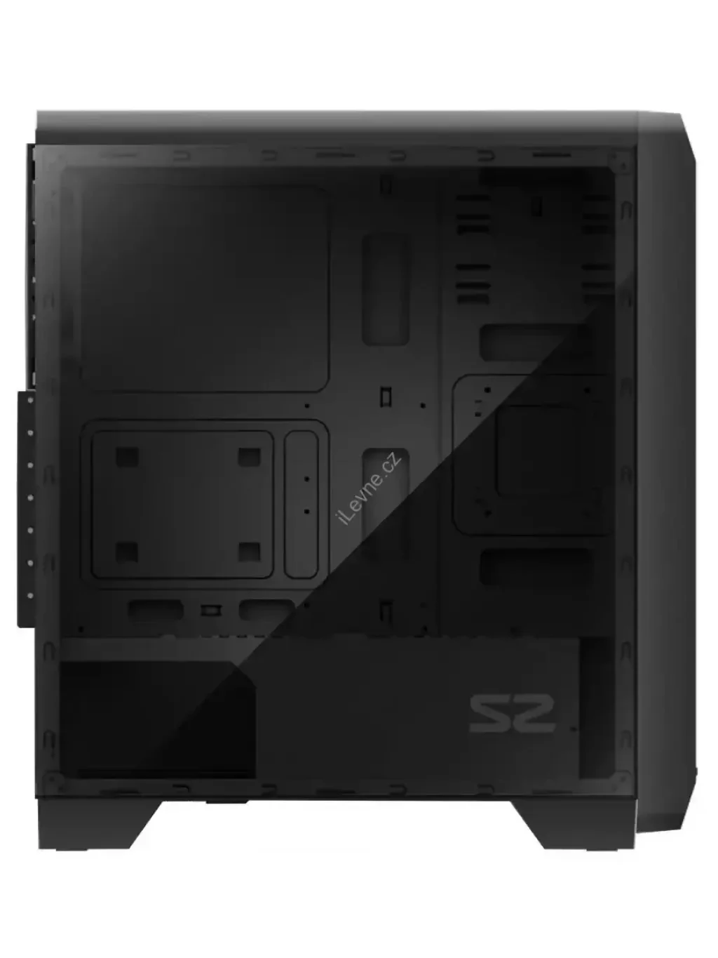 Zalman skříň S2 / Middle tower / ATX / USB 3.0 / USB 2.0 / průhledná bočnice