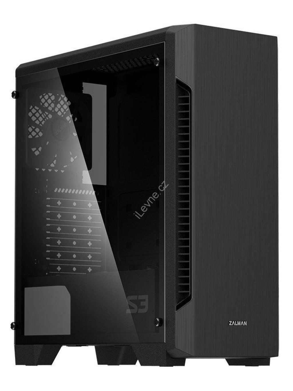 Zalman skříň S3 TG / Middle tower / ATX / USB 3.0 / USB 2.0 / temperované sklo
