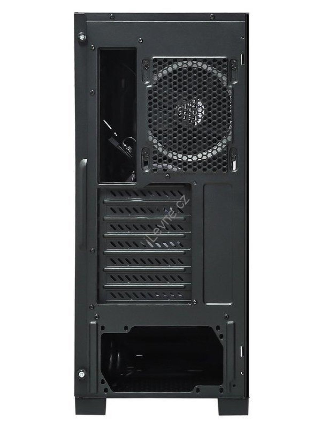 Zalman skříň Z3 Iceberg black / Middle tower / ATX / 2x120mm fan / temperované sklo / černá