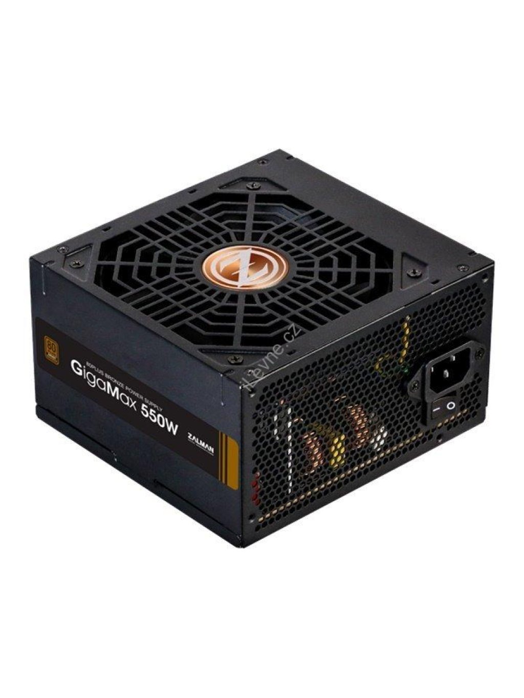 Zalman zdroj ZM550 GVII GigaMax 550W/ ATX / akt. PFC / 120mm ventilátor / 80PLUS Bronze