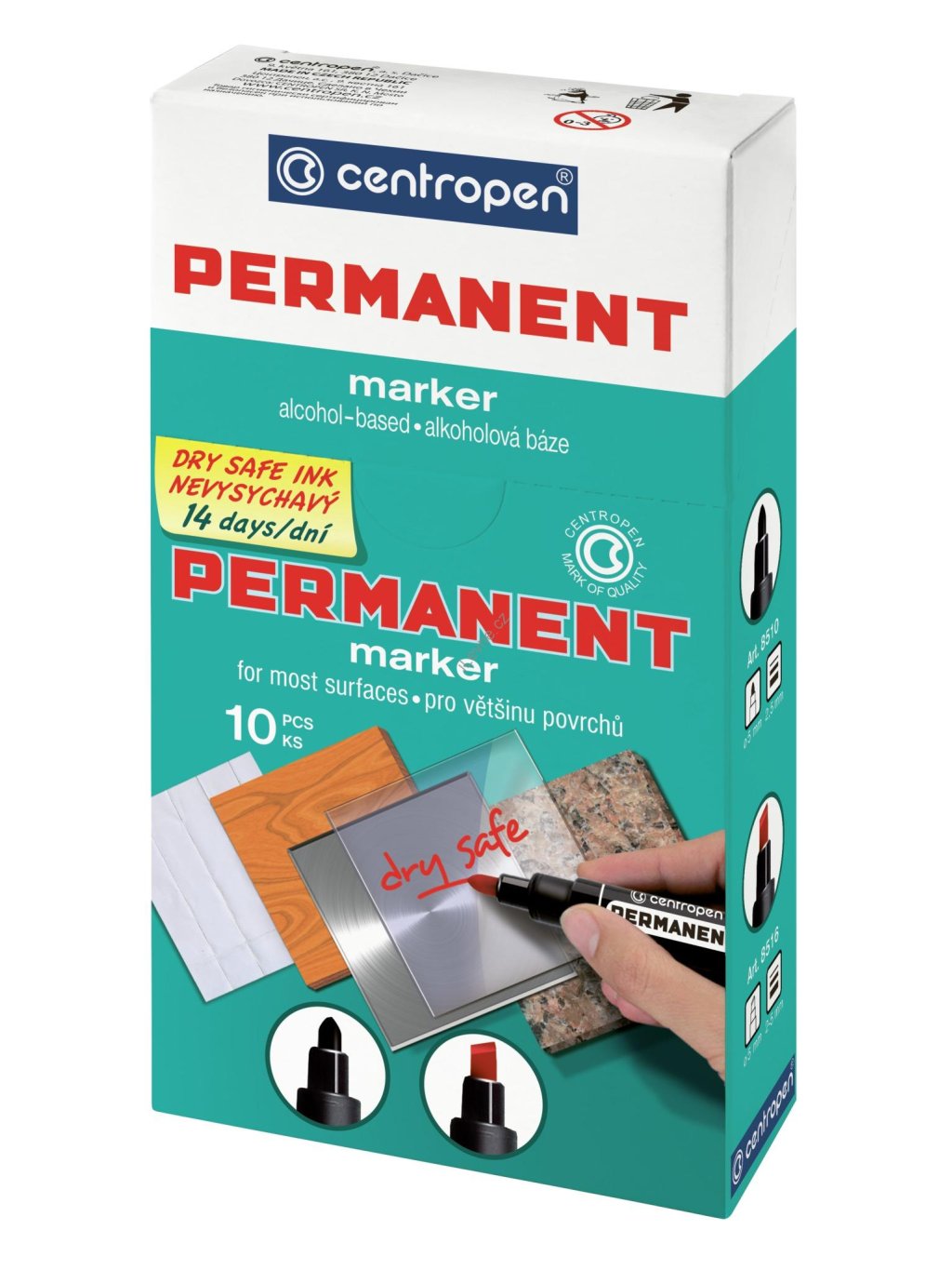 Značkovač 8510 Permanent, 2,5 mm, černý