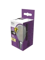 LED ŽÁROVKA FLM MINI GL 4W(40W) 465lm E14 WW FR. A++