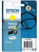 Epson inkoustová náplň Singlepack 408L DURABrite Ultra Ink/ C4810DTWF/ Žlutá