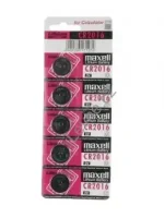 Knoflíková baterie CR 2016 Maxell - lithiová baterie