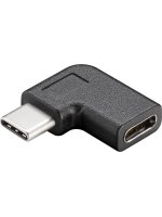 MicroConnect USB-C angled Adapter, 10Gbps, 4K60Hz, 100W