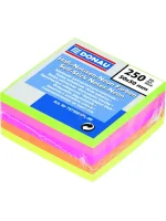 samolepicí bloček 50 x 50 mm 250 listů, mix neonových barev